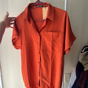 SHEIN Button Down Shirt